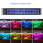 46-54inch IP68 Waterproof Auto On Off Timer Full Spectrum 68W Programmable Timer Led Aquarium Light