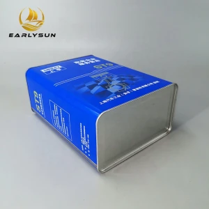 4L Japan Style Motor Oil Engine Oil Tin Can With Pressure Metal Lid And Rigid Handle
