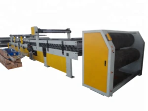 5 Ply Automatic Corrugated Cardboard Production Line Carton Paper Making Machinery with Laminator and Cutting Machine