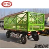 5 ton 4 wheel silage transport farm tractor dump tipping farm trailer
