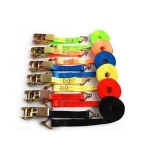 5 ton 50mm 2" wholesale retractable custom webbing ratchet strap tie down