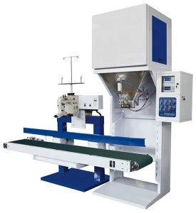 50KG Rice Sugar Automatic Vertical Weighing Filling Sealing Packaging Machine