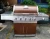 Import 5+1 Burners  Trolley gas bbq grill with  cabinet  backyard stainless big gas bbq grill from China