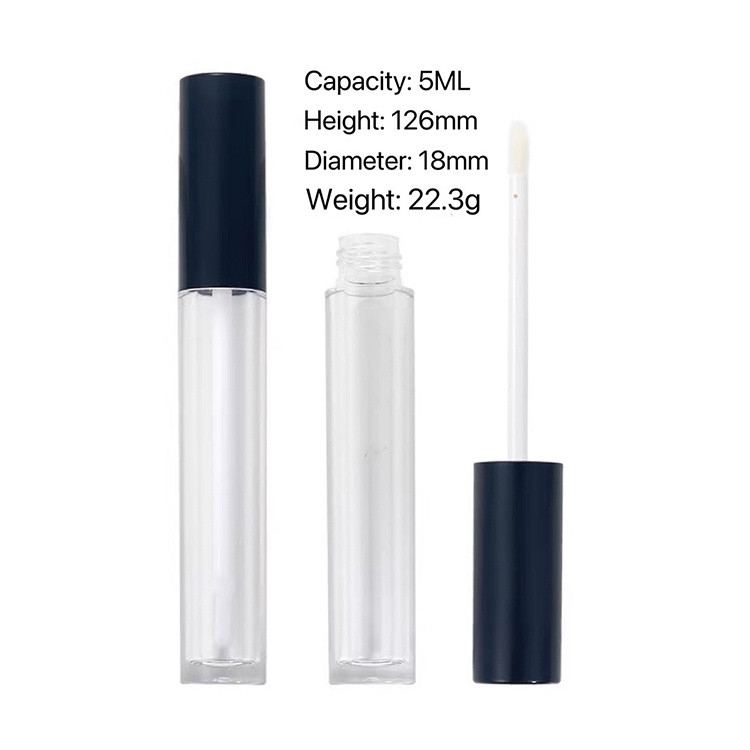 5ml Plastic Container Wand Lip Gloss Packaging Container Lip Gloss Tubes