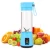 Import 6 Blades Countertop mini USB Kitchen Battery Portable Personal hand bottle Fruit Juicer Blender with CE from China