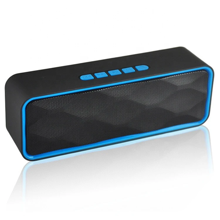 6 Hours Playtime TF card  portable outdoor bluetooth Speaker with fm radio