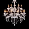 6 Lights Candle crystal glass chandelier accessories Lighting