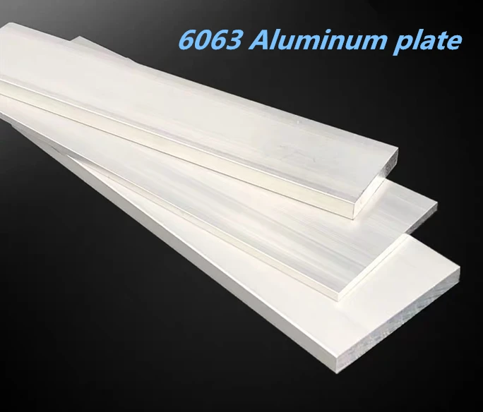 6063 alumina row aluminum square aluminum alloy flat strip block  plate custom