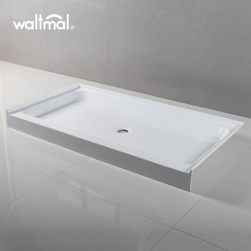 60x36 Inch Nice Quality Rectangular Shower Trays White Acrylic Shower Base Pan