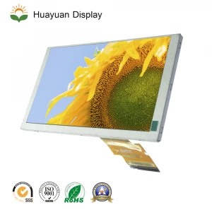 6.2 inch inch 800 (RGB)*480 resolution TFT LCD Display for Industry Area