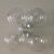 Import 6cm clear plastic round ball for Christmas baubles from China