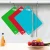 Import 6Pcs Block Fruit Non Slip Cutting Separately Chopping Board Set  Colour Coded Meat Fruit Supplies Kitchen Tool from China