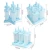 Import 6Pcs Ice Cream Tools PP Rectangle Star Round Shaped Popsicle Molds Reusable DIY Ice Cream Molds Kitchen Tools from China