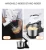 Import 7 speed beaters electric hand mixer cake mixer kitchen electric egg beater with barrel from China