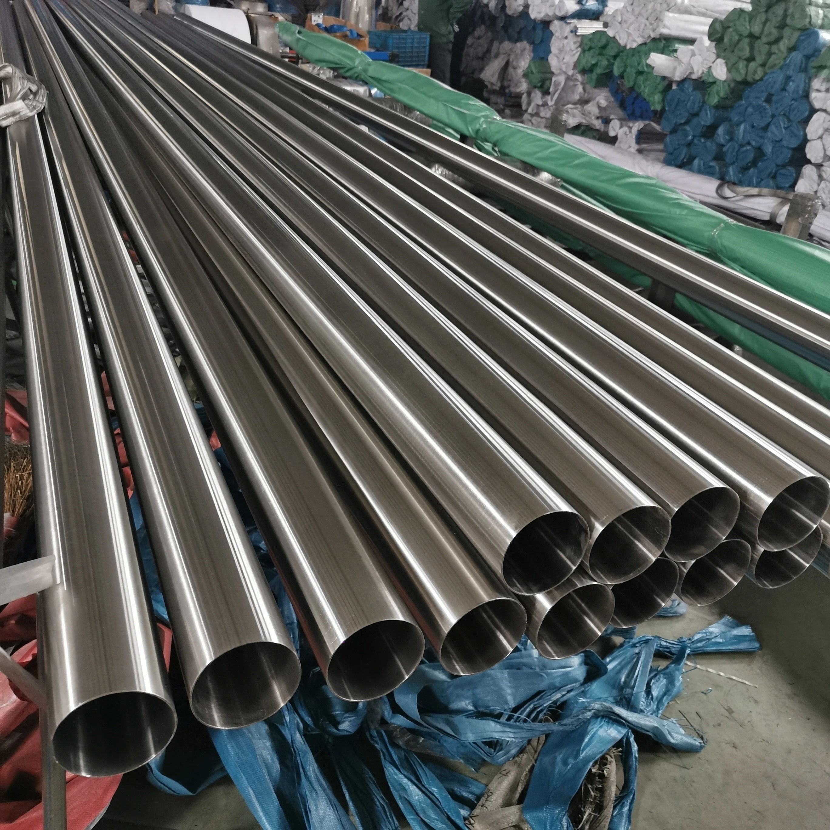 76mm sanitary mirror polished stainless steel pipe