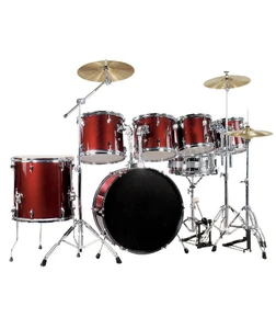 7PCS Acoustic Drum Set Adult Drum Kit/Percussion Instrument