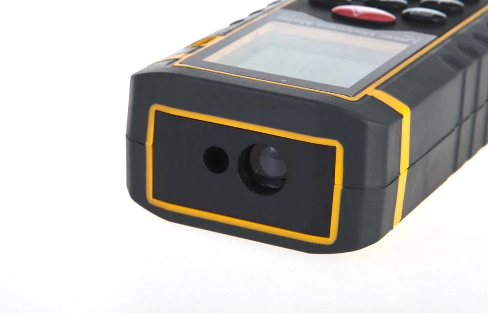 80m range distance measuring instrument digital laser distance meter range finder with level bubble