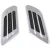 Import ABS Car Sticker Side Air Vent Fender Cover Hole Intake Flow Grille Decoration Body Door Sticker from China