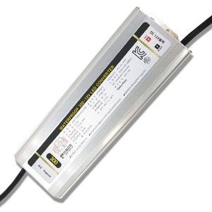 AC DC Slim Waterproof IP67 12V 300W LED Driver Switching Power Supply For Outdoor LED Lighting Sign Modules Made in Korea