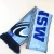 Import acrylic jacquard pattern promotion customized logo soccer fan scarf from China
