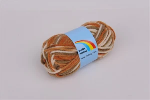 acrylic wool yarn blend yarn winter warm for hand knitting