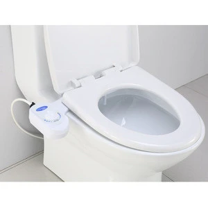 Adjustable 2 jetting manual toilet bidet ABS material toilet bidet bathroom sprayer, bidet spray, portable bidet