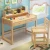 Import Adjustable solid wood children study table and chair set from China