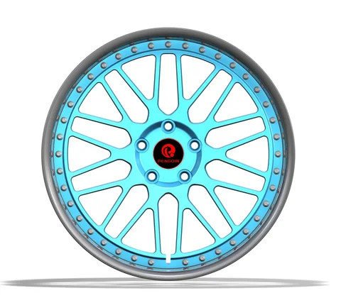 Aftermarket Design Aluminum Alloy 6061-T 8J-13J Concave 18-24 Inch 2 Piece Forged Wheels