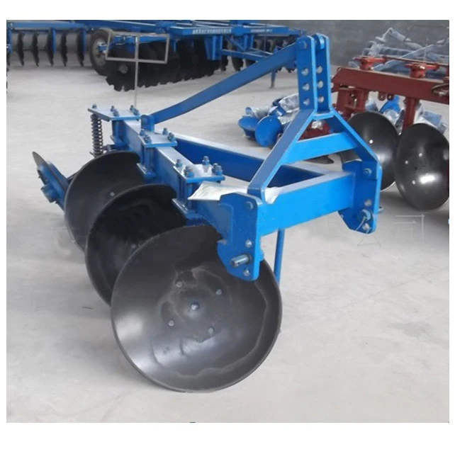 Agriculture Machine Equipment Cultivators Plough  Latest 1LYQ Series One Way Side Light Duty Disc Plough Disc Harrows