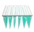 Air conditioning ventilation system green Bag type medium efficiency - F6 air filter