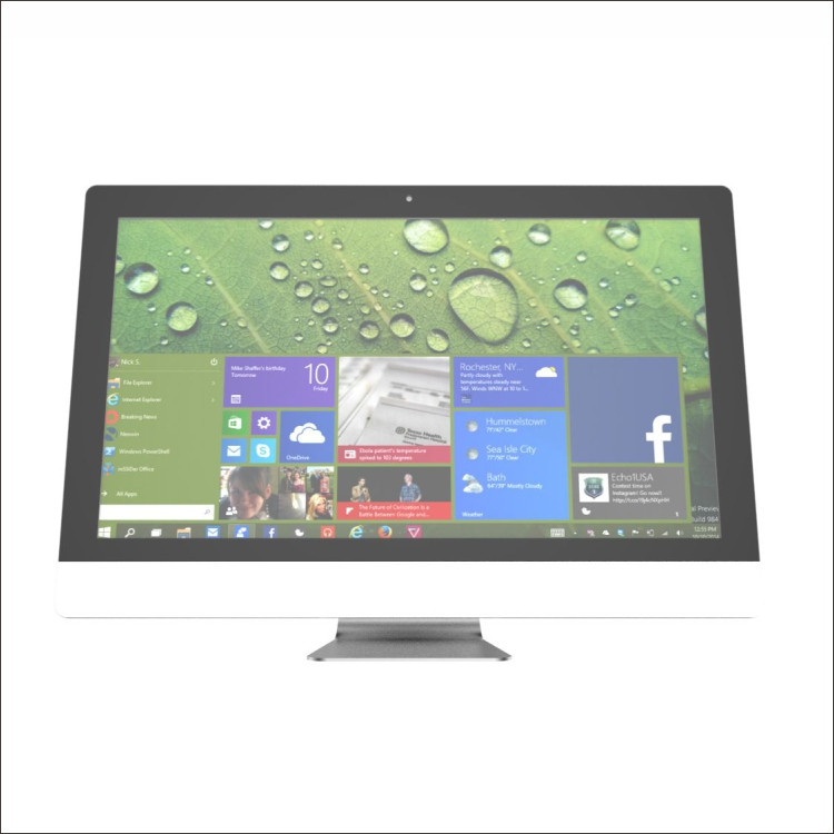 Buy All In One Computer Desktop Computer Ssd 128g 256g Pc With I3 I5 I7 ...
