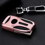 aluminum alloy car key case for lexus ES RC LS IS NC GS RX car key case cover bag shell car key case key chain holder wallet