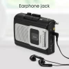 AM FM Radio Learning Language Music News Built-in Speaker Microphone Convert Tape to MP3 Recorder Walkman Cassette Player