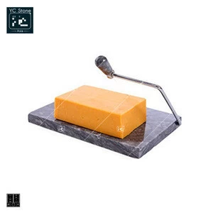Amazon Hot Sale Cheese Cutting Board Granite  Pastry Board Marble Food Board Slicer