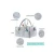 Import Amazon hot sale high quality Baby diaper caddy Felt Diaper bag from China