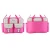Import Amazon Hot Selling Pink Big Baby Diaper Bag Mummy Quilted Nappy Changing Pad Bag from China