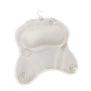 Amazon hot selling spa bath pillow 3D mesh headrest soft washable bath tub pillow with 4 suction sups 6