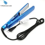 Amazon Professional Wet Dry Fast Styler Ceramic  Ionic Flat Iron Steam Hair Straightener 2 in 1 Flat Iron Hair Straightener