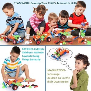 Amazon STEM Toy Supplier Assembled Building Block Kids and Educational