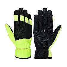 And Glove On Speeding Bicycle Gloves