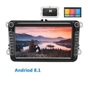 Android 8.1 2Din Car MP5 Multimedia Video Player GPS Car Radio Auto Radio Stereo 8&#39;&#39;Audio