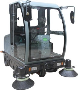 Aokeqi OS-V5 fully enclosed electric ride on road sweeper