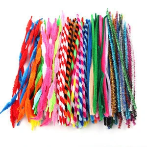 Art Craft Supplies Assorted Colors Chenille Stems Pipe Cleaners for DIY Art Craft Supplies Kids Craft Projecties