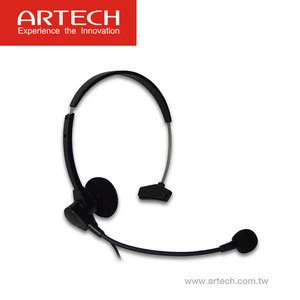 ARTECH AH100, Call Center Hands-free Telephone Headset,Headset with Amplifier for PBX and Key Telephones