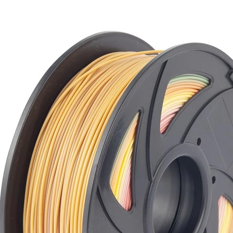 ASTA Supplier 3D Printer Filaments Pla Rainbow Color B 1.75mm 1KG 1 Roll High Quality Flex
