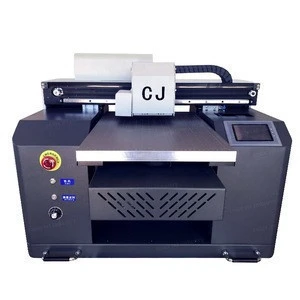 Automatic A3 Inkjet UV flatbed printer for custom metal wood varnish effect