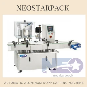 Automatic Aluminum Bottle ROPP Capping Machine/ Capper with Star Wheel and Servo Motor