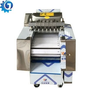 Automatic meat chicken cutting machine frozen chicken breast dicing machine poultry meat cutting machine