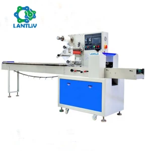 Automatic Packing Machine Pillow Bag Packaging Wrapping Machines for Bandage, Mask, Chocolate