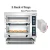 Import Automatic professional bread maker 220V Easy operation pizza gas oven from China